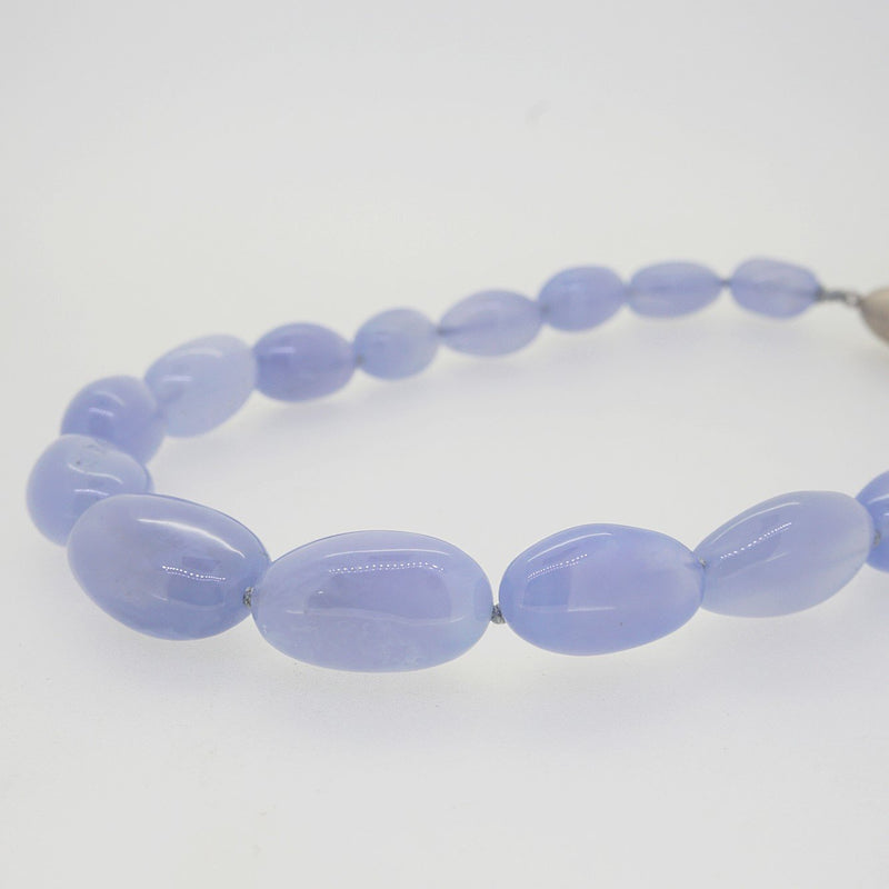 A-Grade Blue Chalcedony Tumble - Gaea