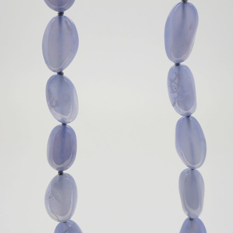 A-Grade Blue Chalcedony Tumble - Gaea