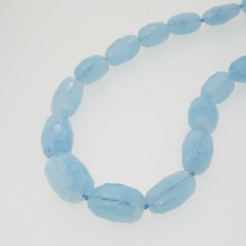 A-Grade Aquamarine Faceted Tumble - Gaea