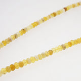 Yellow Opal Faceted Rondelle 4.5mm - Gaea | Crystal Jewelry & Gemstones (Manila, Philippines)