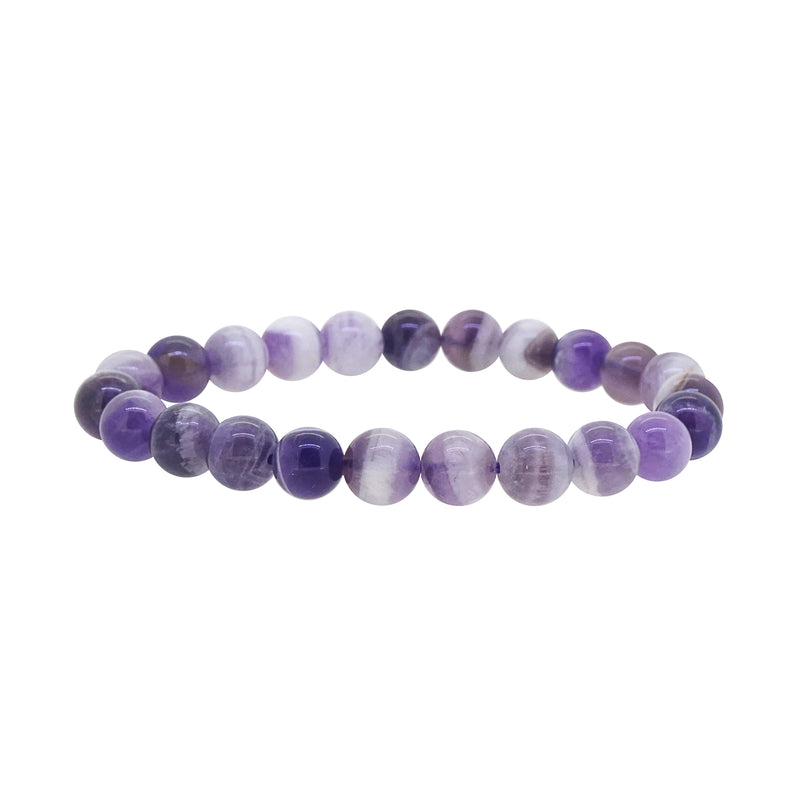 Chevron Amethyst 8mm - Gaea