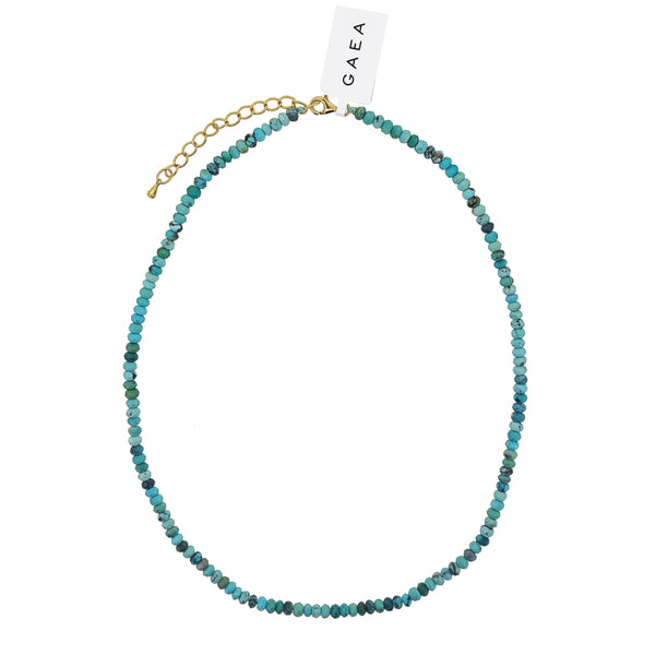 Turquoise Faceted Rondelle 4mm - Gaea | Crystal Jewelry & Gemstones (Manila, Philippines)