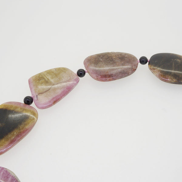 Watermelon Tourmaline Flat Ovals - Gaea