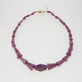 Natural Ruby Faceted Geometric Cut - Gaea