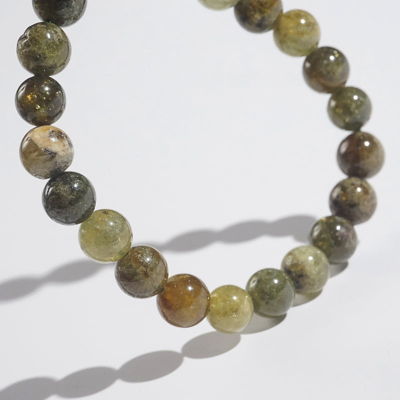 African Green Garnet 8mm - Gaea