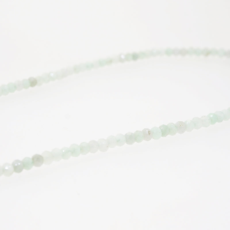 Chrysoprase Faceted Rondelle 3.5mm - Gaea | Crystal Jewelry & Gemstones (Manila, Philippines)