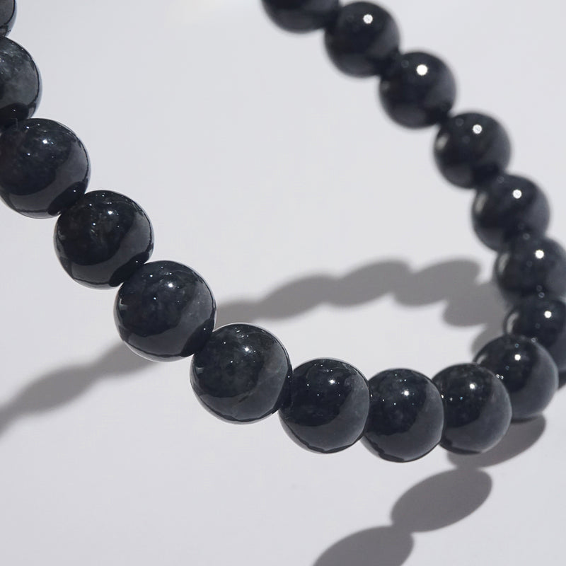 Black Burma Jade 8mm - Gaea