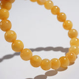 Yellow Burma Jade 8mm - Gaea