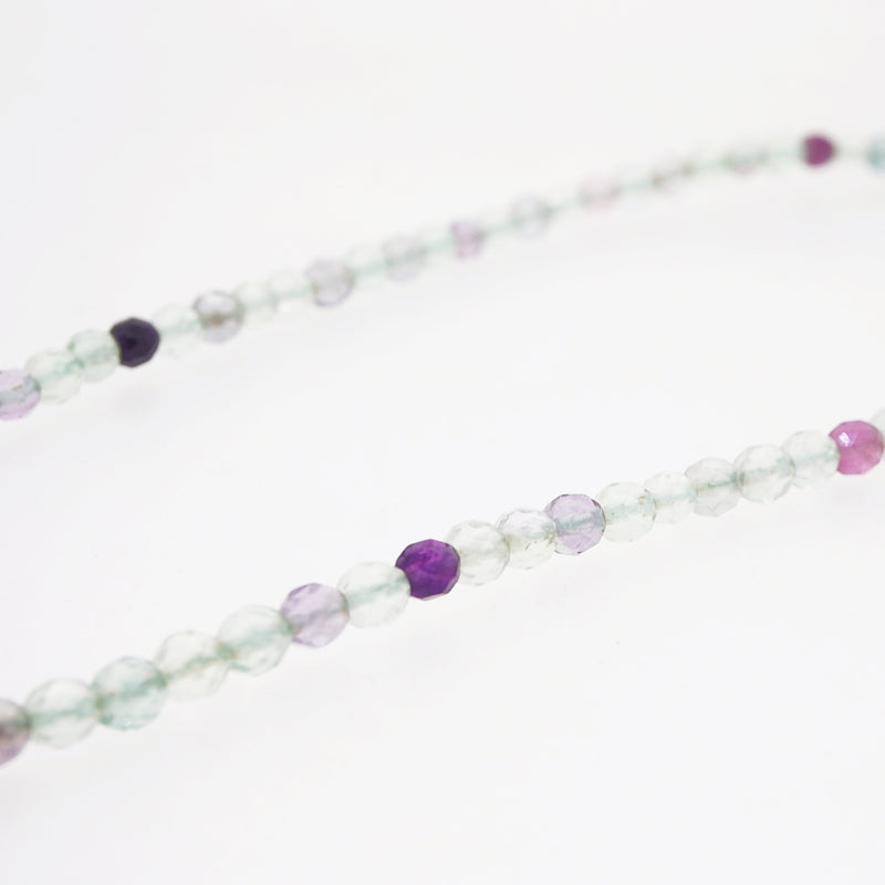 Multicolored Fluorite Faceted 4mm - Gaea | Crystal Jewelry & Gemstones (Manila, Philippines)