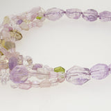 Kunzite, Peridot, and Lavender Amethyst - Gaea