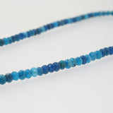 Madagascar Apatite Faceted Rondelle 4mm - Gaea | Crystal Jewelry & Gemstones (Manila, Philippines)