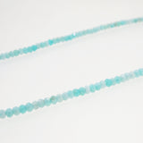 Amazonite Faceted Rondelle 4.5mm - Gaea | Crystal Jewelry & Gemstones (Manila, Philippines)