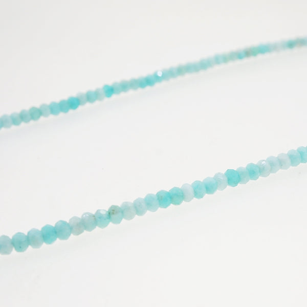 Amazonite Faceted Rondelle 4.5mm - Gaea | Crystal Jewelry & Gemstones (Manila, Philippines)