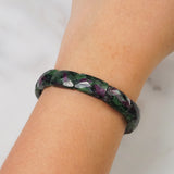 Ruby Zoisite Bangle - Gaea