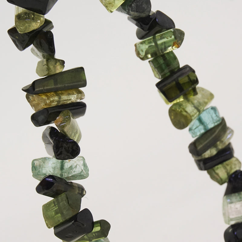 Green Tourmaline Sliced Nuggets - Gaea