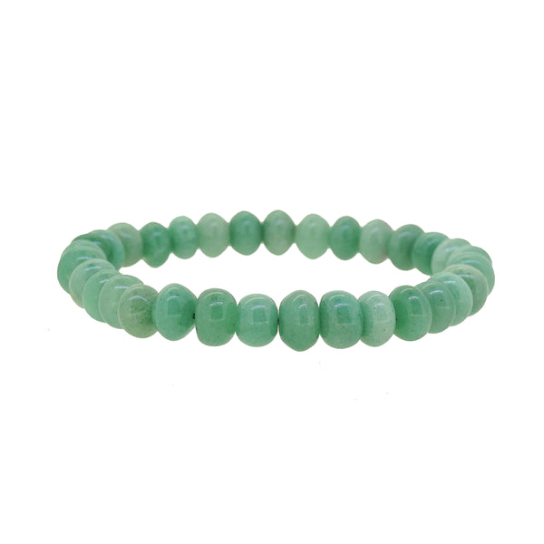 Green Aventurine Rondelle - Gaea