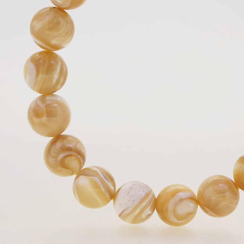 Brown Mother of Pearl 10mm - Gaea