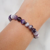 Chevron Amethyst 8mm - Gaea