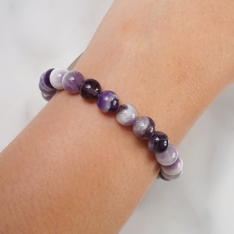 Chevron Amethyst 8mm - Gaea