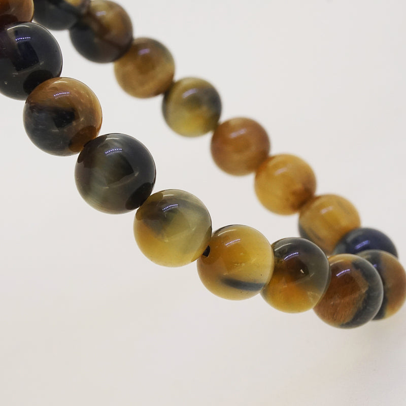 Golden and Blue Tiger Eye 10mm - Gaea