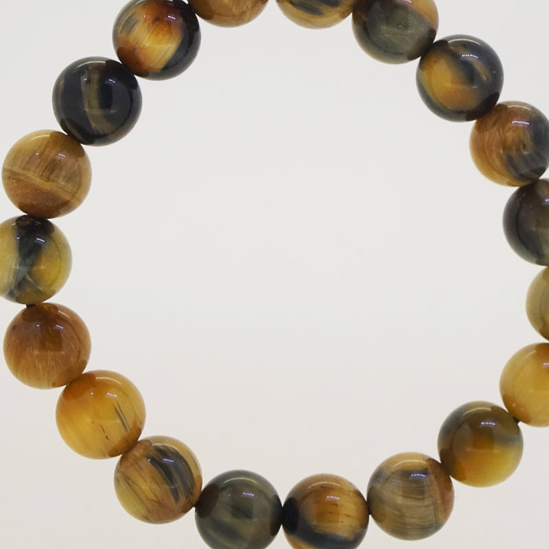 Golden and Blue Tiger Eye 10mm - Gaea