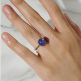 A-Grade Tanzanite Cabochon - Gaea