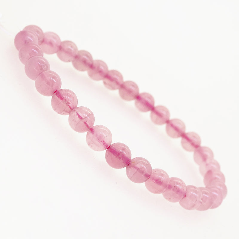 AA-Grade Madagascar Rose Quartz 6mm - Gaea