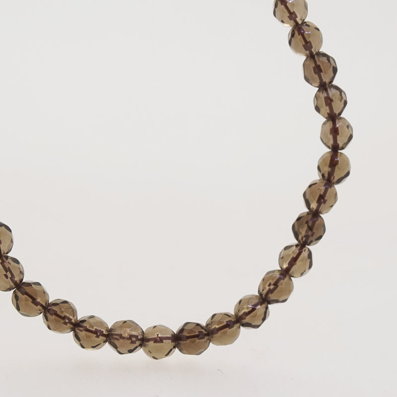 Smoky Quartz Faceted 4mm - Gaea