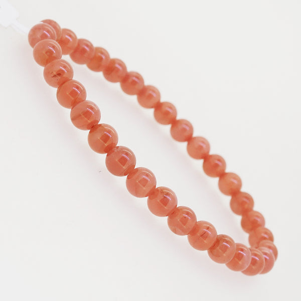 AA-Grade Rhodochrosite 6mm - Gaea