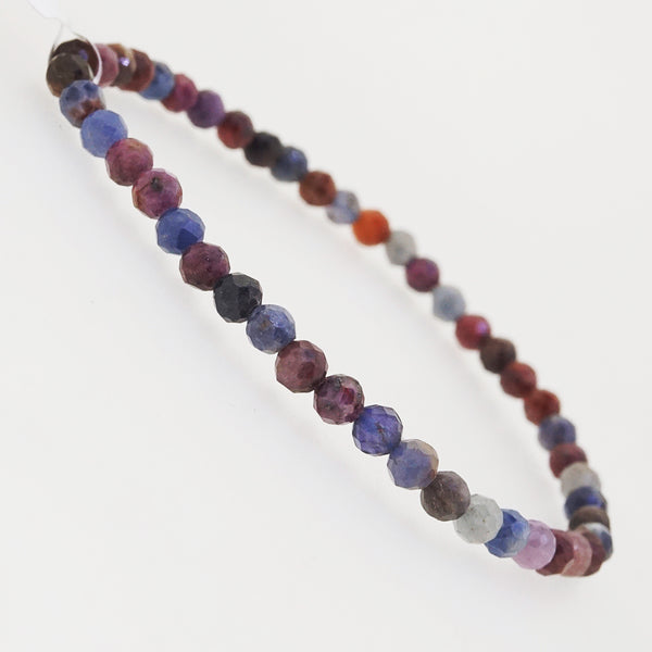 Multicolored Sapphire Faceted 4mm - Gaea