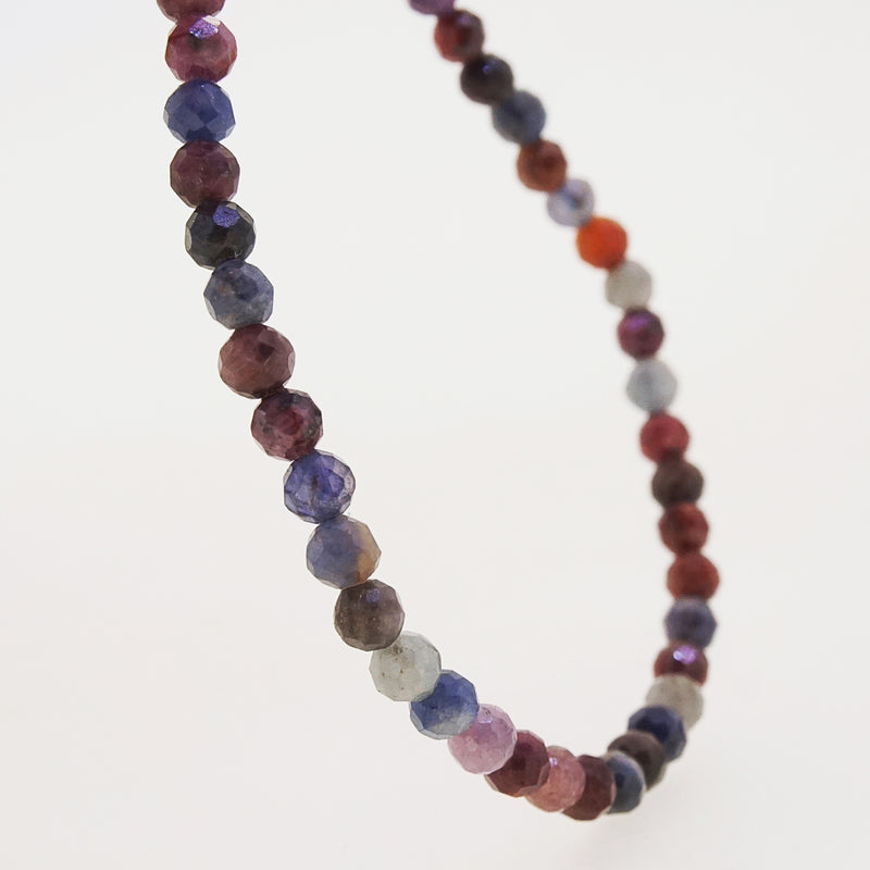 Multicolored Sapphire Faceted 4mm - Gaea