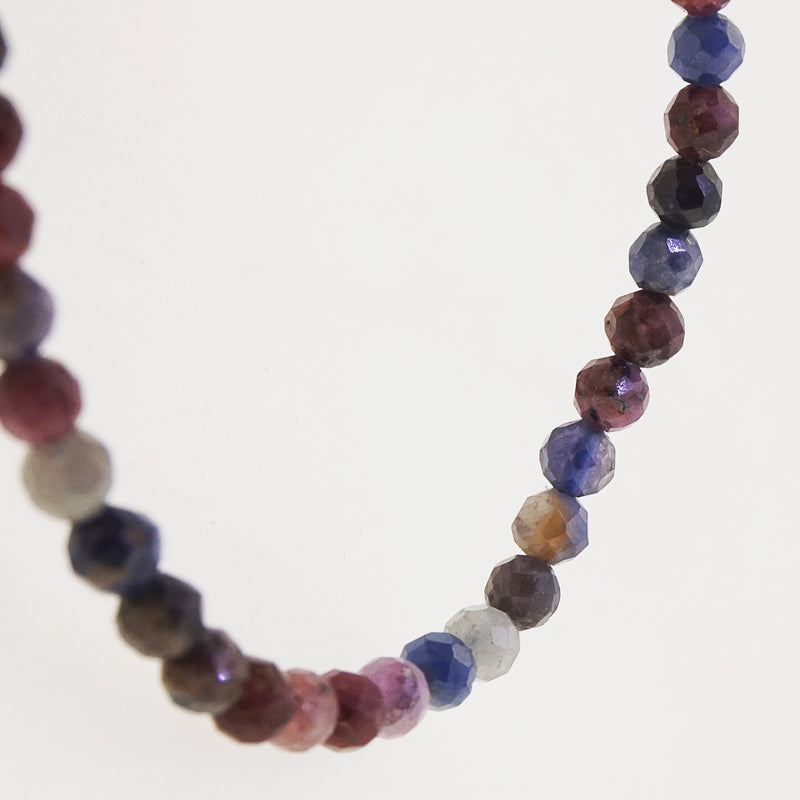 Multicolored Sapphire Faceted 4mm - Gaea