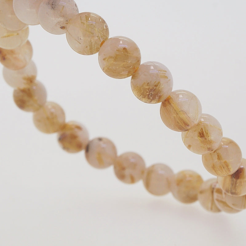 Golden Rutilated Quartz 8mm - Gaea | Crystal Jewelry & Gemstones (Manila, Philippines)