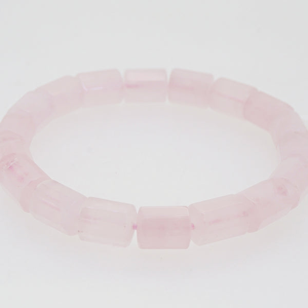 Rose Quartz Faceted Cylinder - Gaea | Crystal Jewelry & Gemstones (Manila, Philippines)