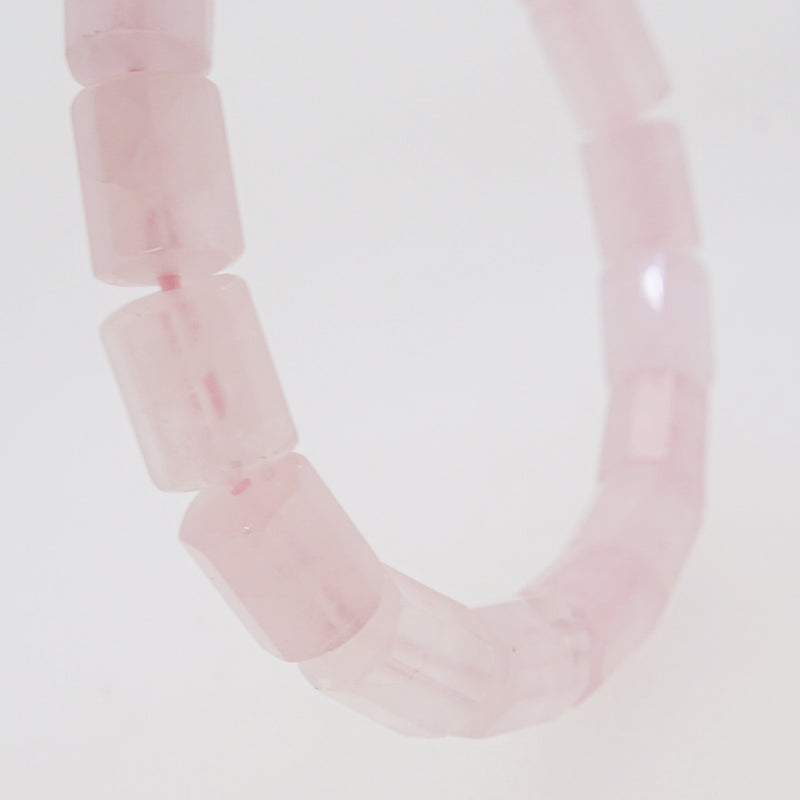 Rose Quartz Faceted Cylinder - Gaea | Crystal Jewelry & Gemstones (Manila, Philippines)