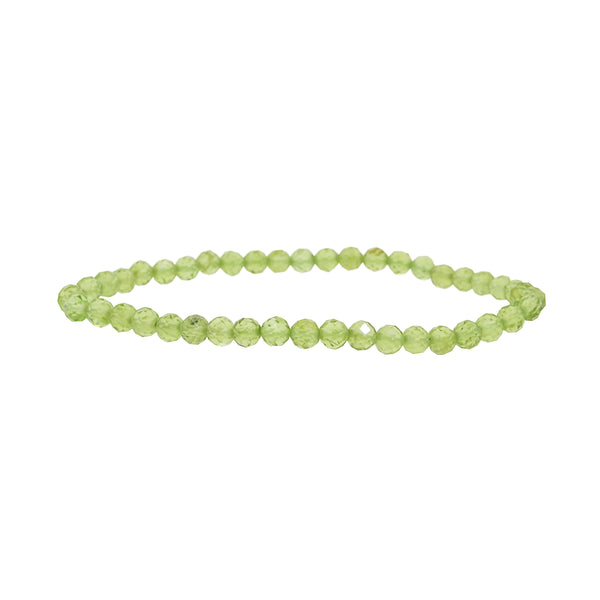 A-Grade Peridot Faceted 4mm - Gaea