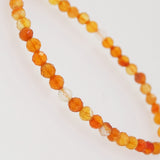 A-Grade Carnelian Faceted 4mm - Gaea