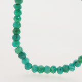 Amazonite Faceted Rondelle - Gaea