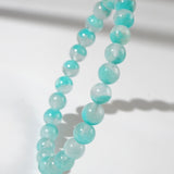 A-Grade Amazonite in Quartz 7mm - Gaea