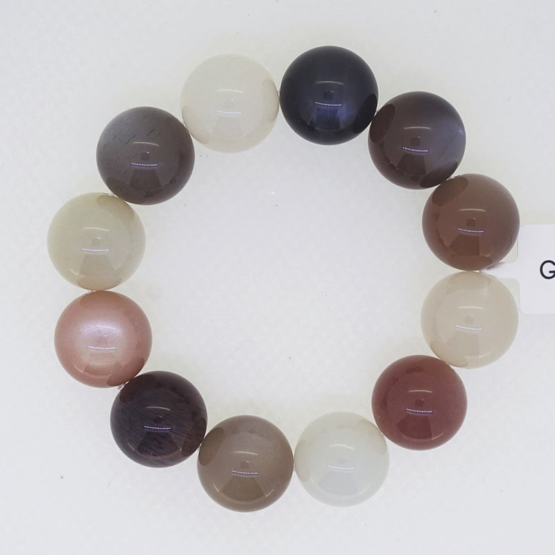 A-Grade Tricolor Moonstone 16mm - Gaea | Crystal Jewelry & Gemstones (Manila, Philippines)