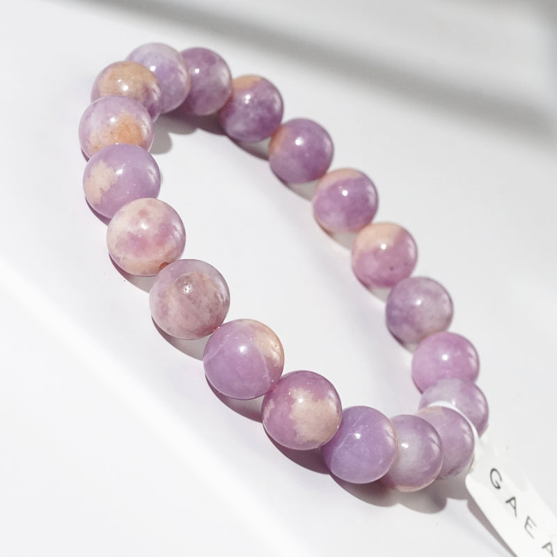 A-Grade Lavender Lepidolite 12mm - Gaea