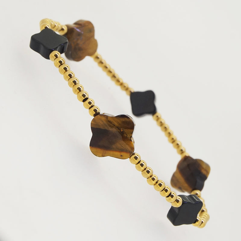 Tiger Eye and Black Onyx - Gaea