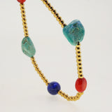 Turquoise, Coral, and Lapis Lazuli - Gaea