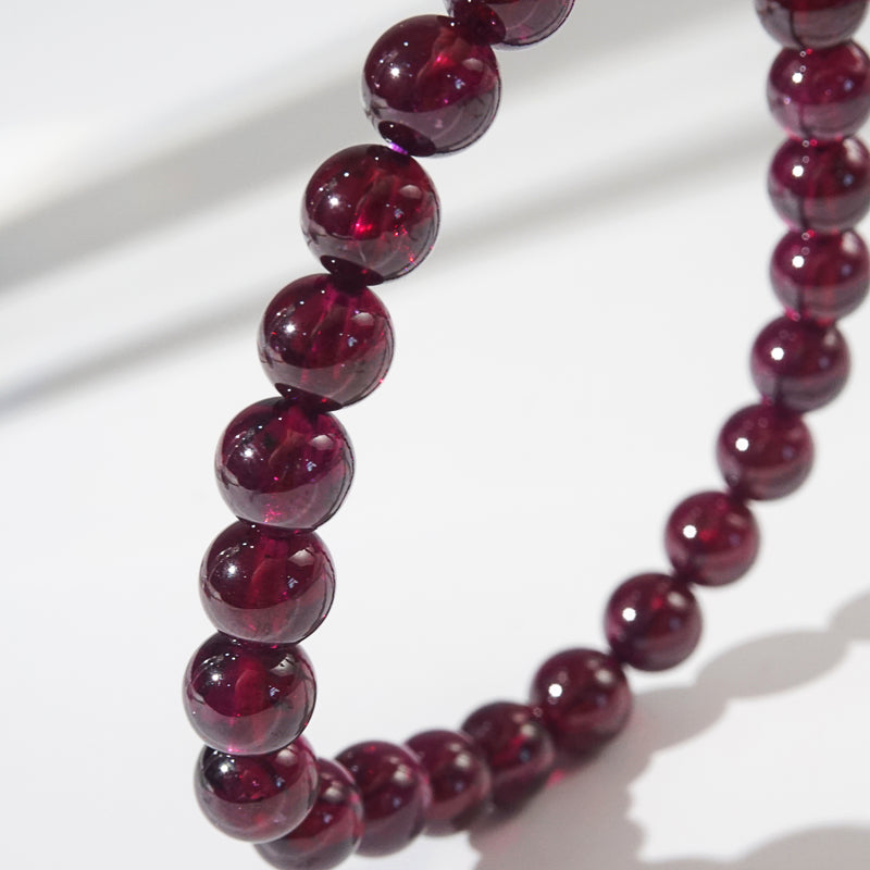 AA-Grade Purple Pyrope-Almandine Garnet 7mm - Gaea