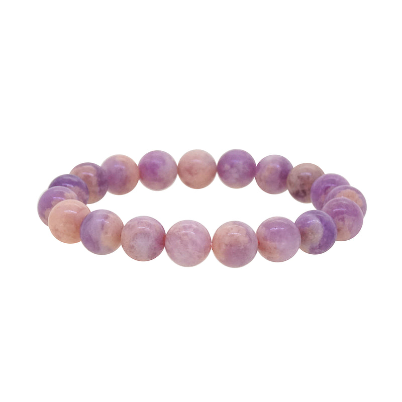 A-Grade Lavender Lepidolite 12mm - Gaea