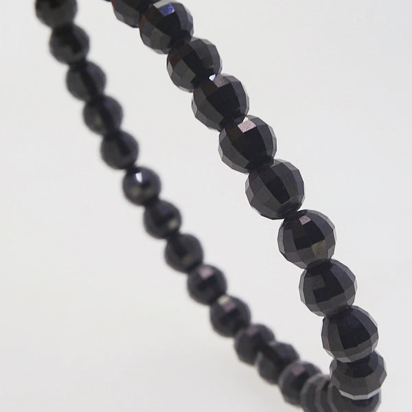 Black Tourmaline Faceted 6mm - Gaea | Crystal Jewelry & Gemstones (Manila, Philippines)