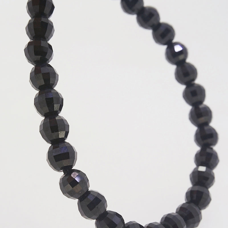 Black Tourmaline Faceted 6mm - Gaea | Crystal Jewelry & Gemstones (Manila, Philippines)