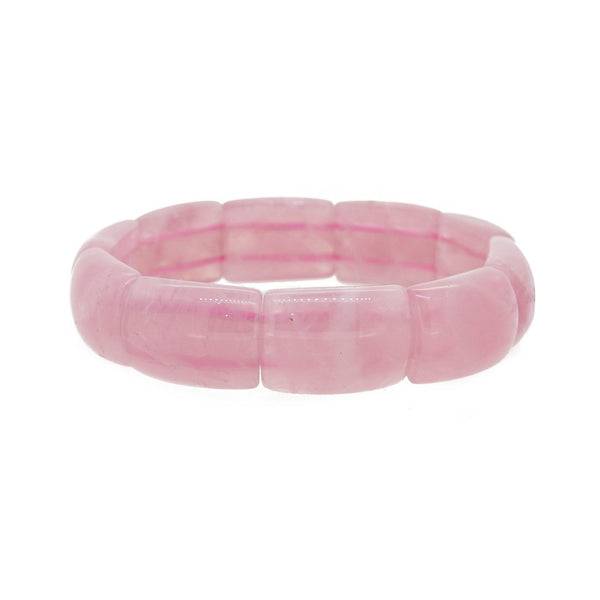 Madagascar Rose Quartz Bangle - Gaea