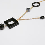 Geometric Black Onyx, Black Spinel, and Hematite - Gaea | Crystal Jewelry & Gemstones (Manila, Philippines)