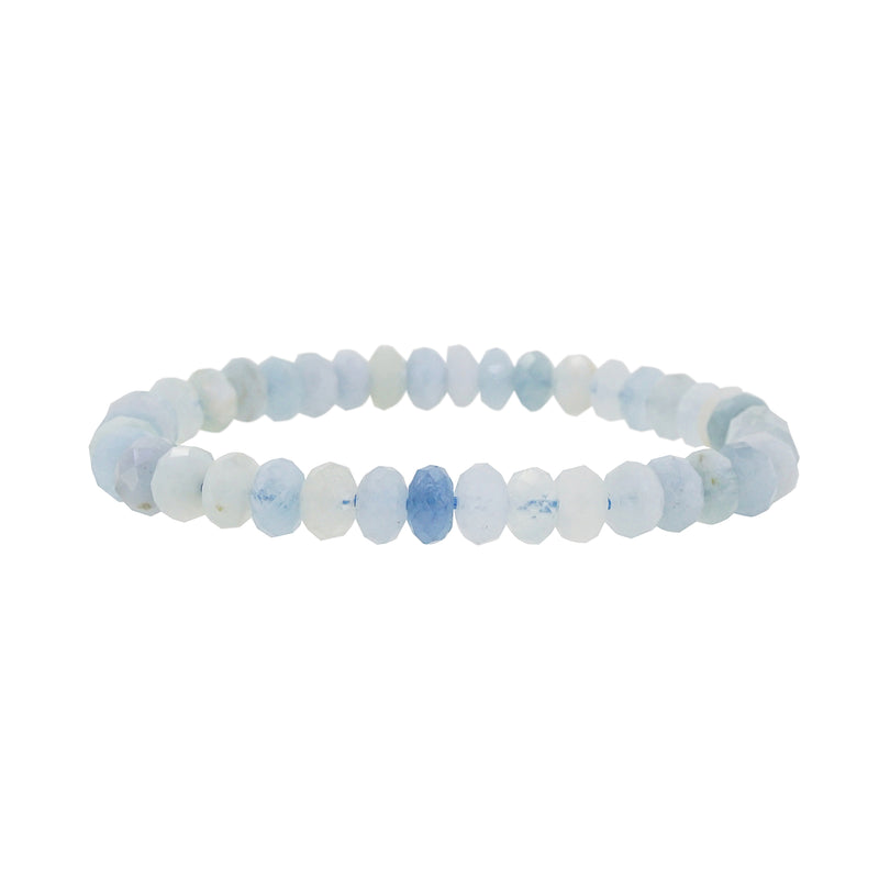Aquamarine Faceted Rondelle - Gaea | Crystal Jewelry & Gemstones (Manila, Philippines)